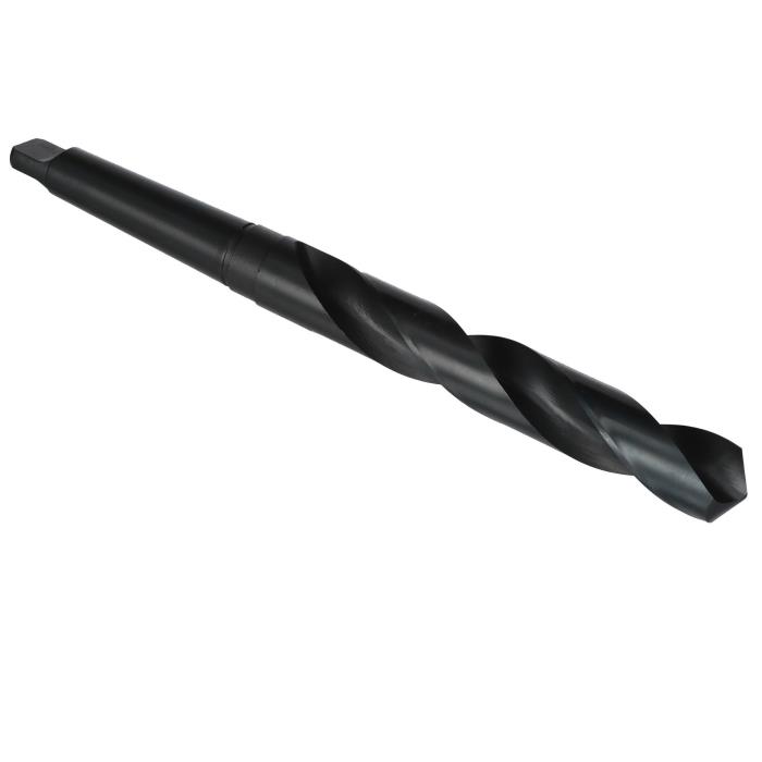 118 Degrees Conventional Point 13/32 Size Pack of 1 Drill America DWDRSD Series Qualtech High-Speed Steel Economy Reduced-Shank Drill Bit Black Oxide Finish Spiral Flute Round 1/4 Round Shank 