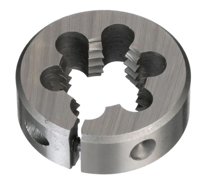 13/16 OD HSS 8-36 UNF Bright Greenfield Threading 400062 Round Adjustable Die Right Cut Uncoated Coating
